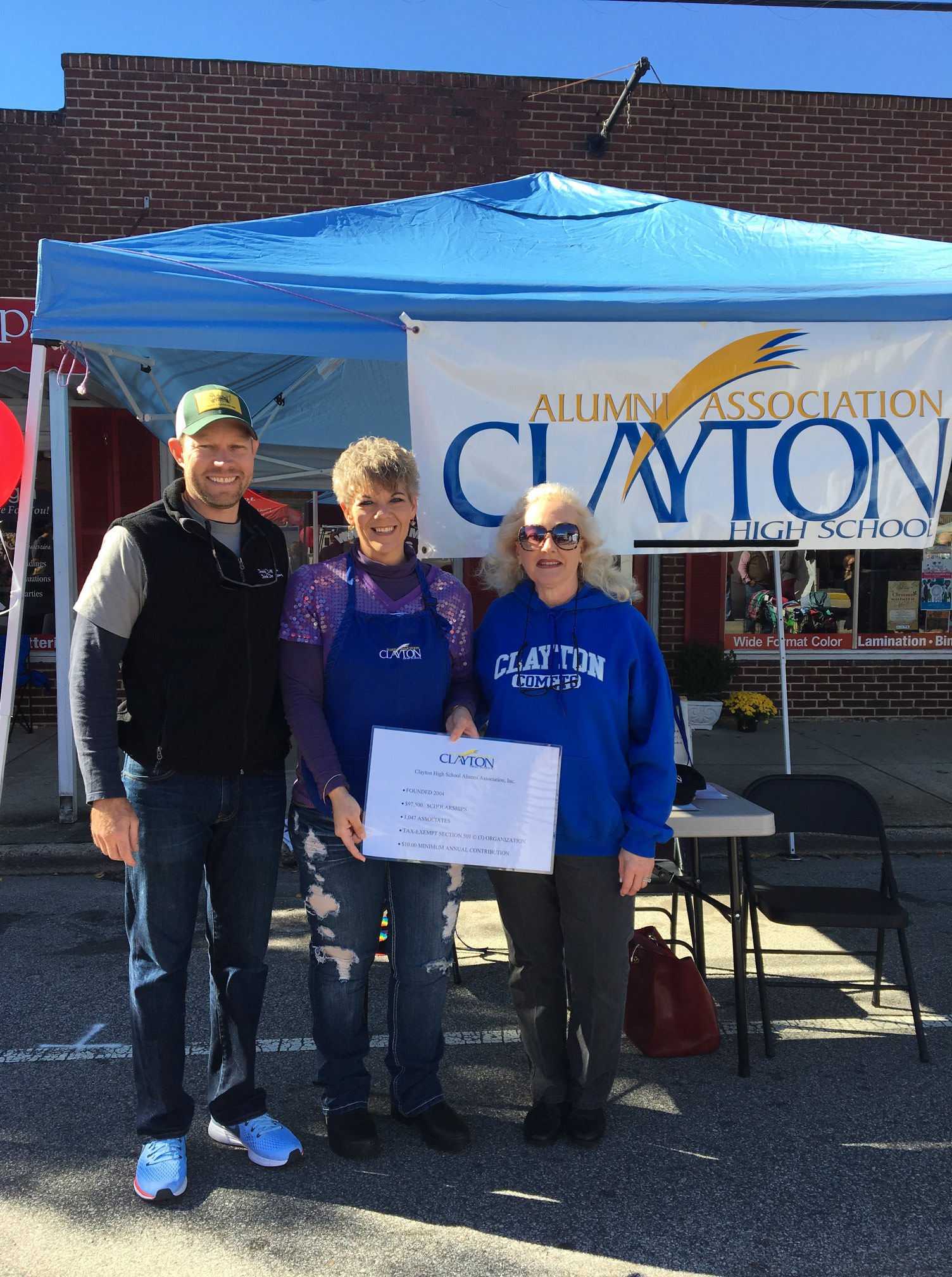 Clayton High School Alumni Association - L-R Porter Casey, Rona ...