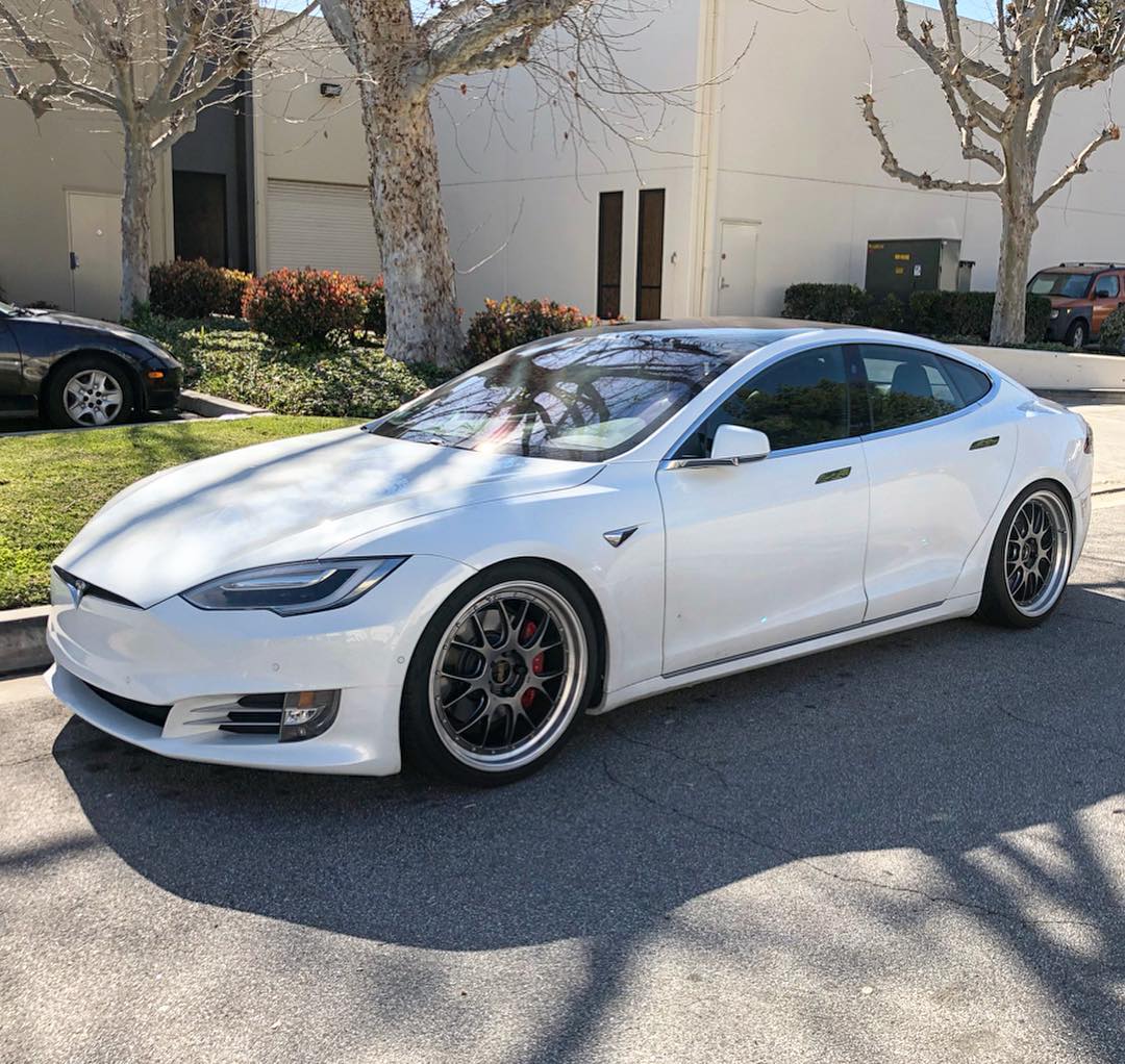 Tesla Model S sitting on 21” BBS... - Evasive Motorsports | Facebook