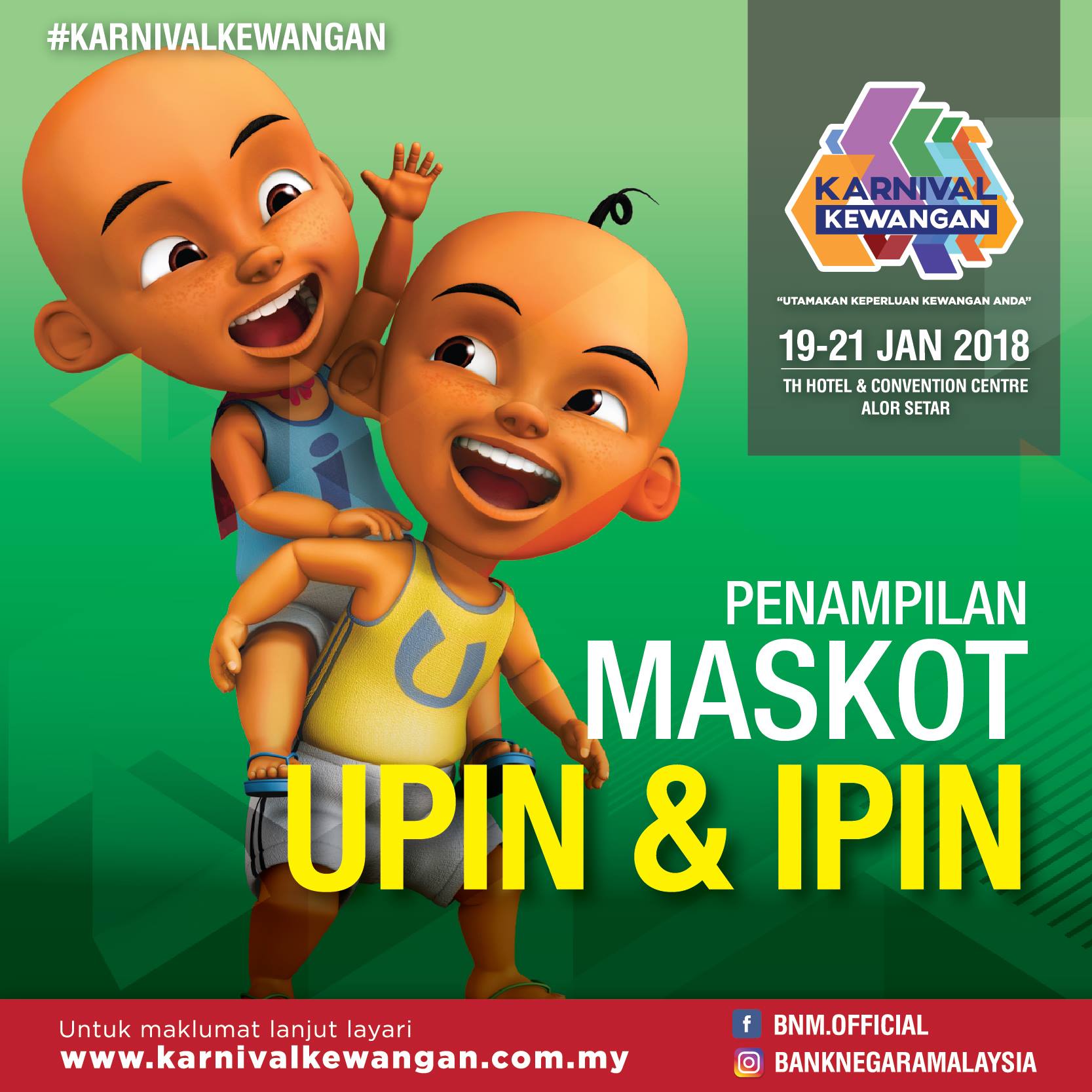 Penampilan maskot Upin & Ipin dan... - Bank Negara Malaysia | Facebook