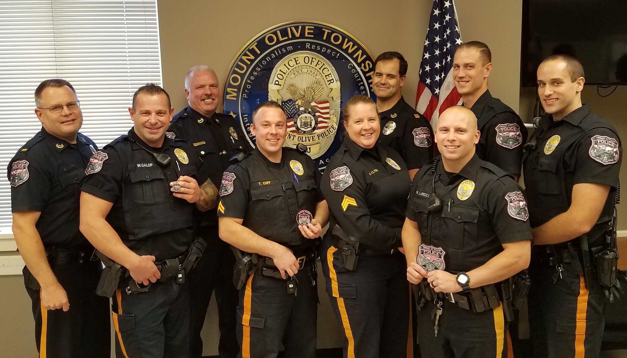 Mount Olive Police - Mount Olive Officers are proudly wearing their ...