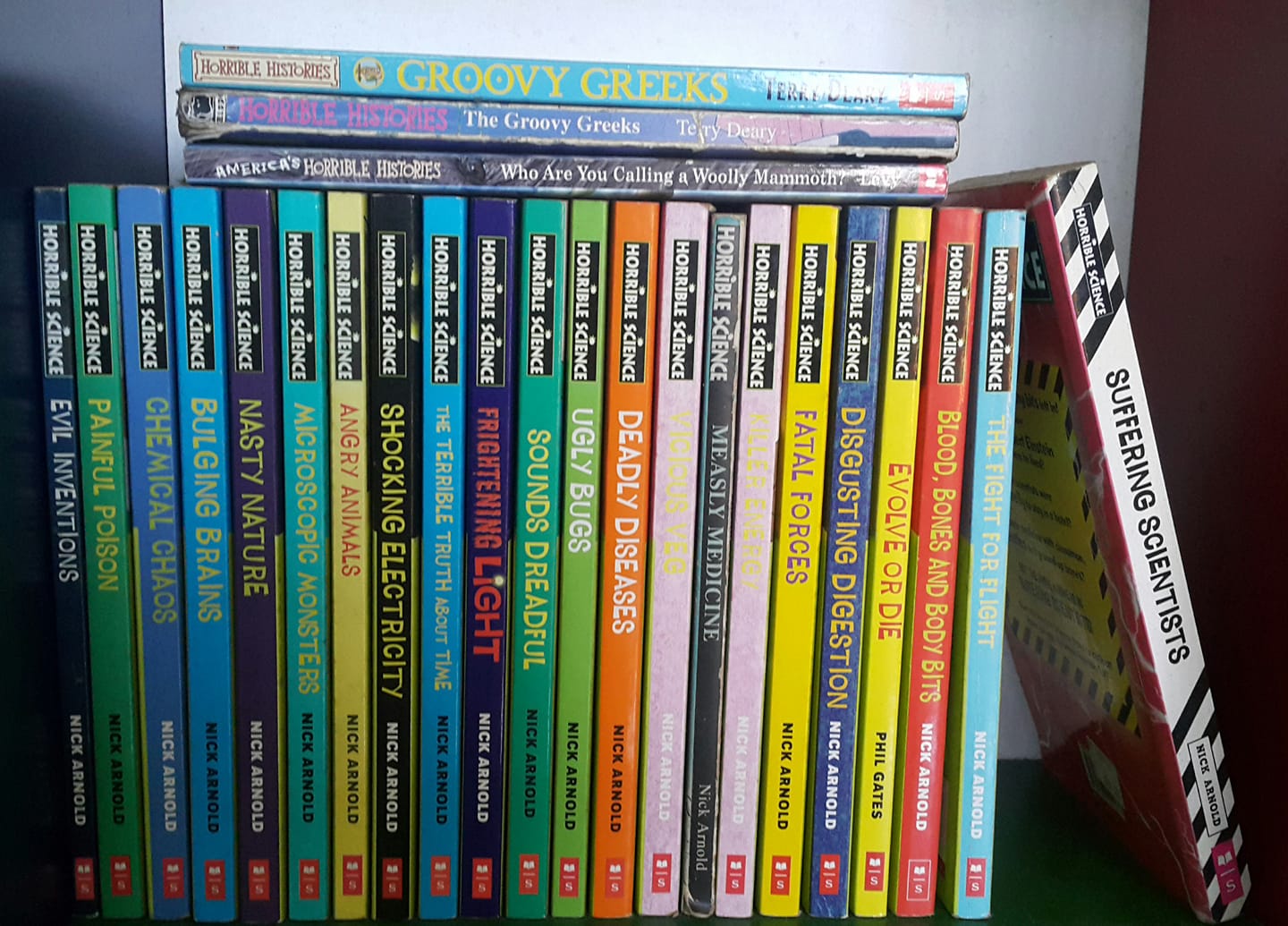 New Horrible Histories and Horrible Science books added