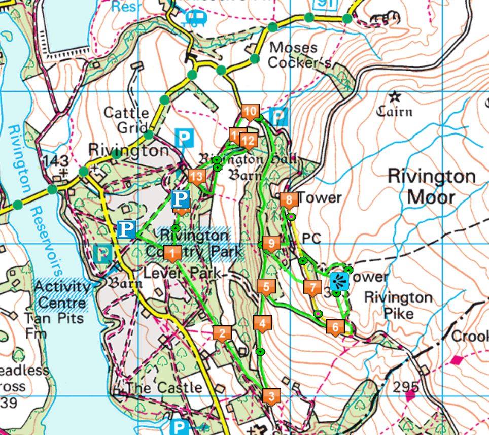 BHS North West - RideMaps North West - Rivington Pike Ride... | Facebook