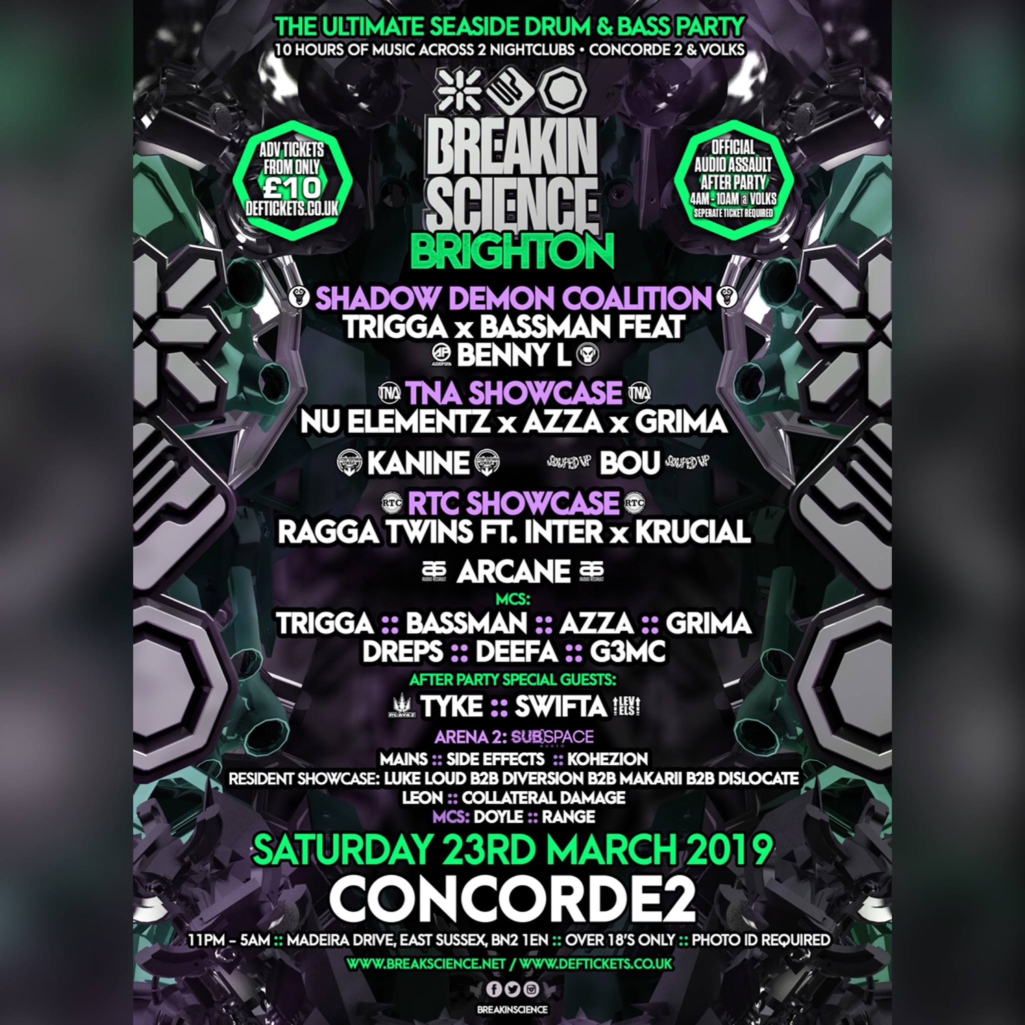 Breakin Science - WIN 2 x Tickets to Breakin Science • Brighton • Sat ...