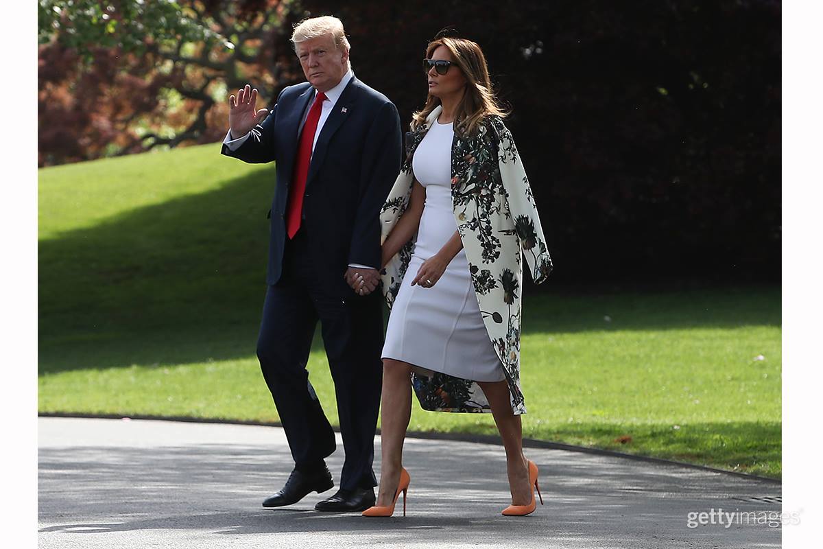 Getty Images - U.S. President Donald Trump and First Lady Melania Trump ...