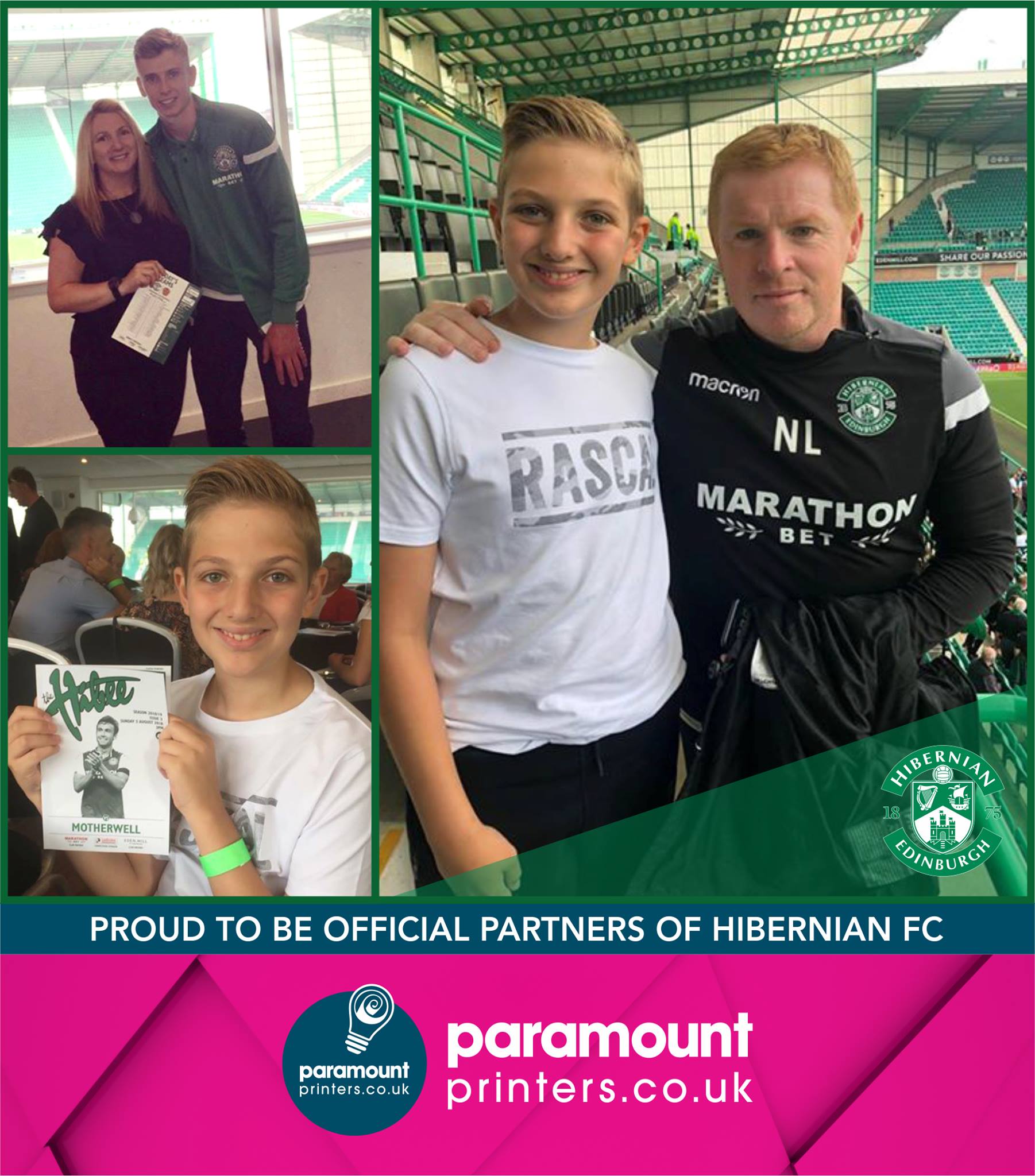 Thanks to Shona & Cain our prize... - Paramount Printers Ltd | Facebook