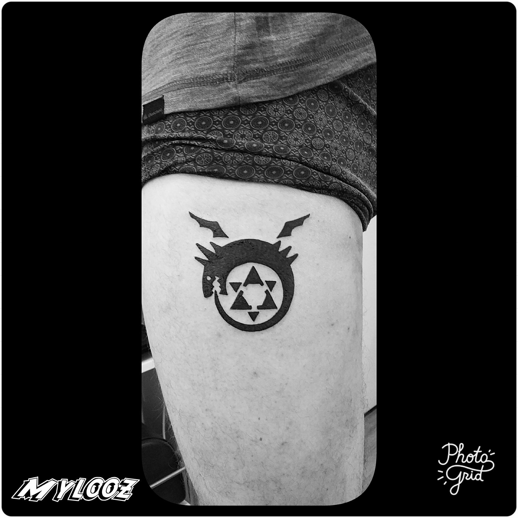 Symbole Full Metal Alchemist Tatouage