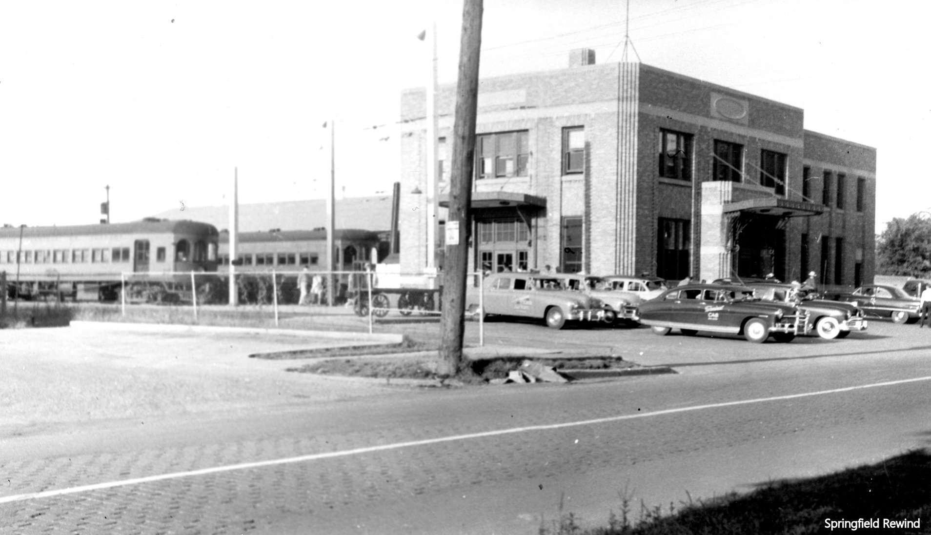 Springfield Rewind - Illinois Terminal interurban station at 2015 Clear ...