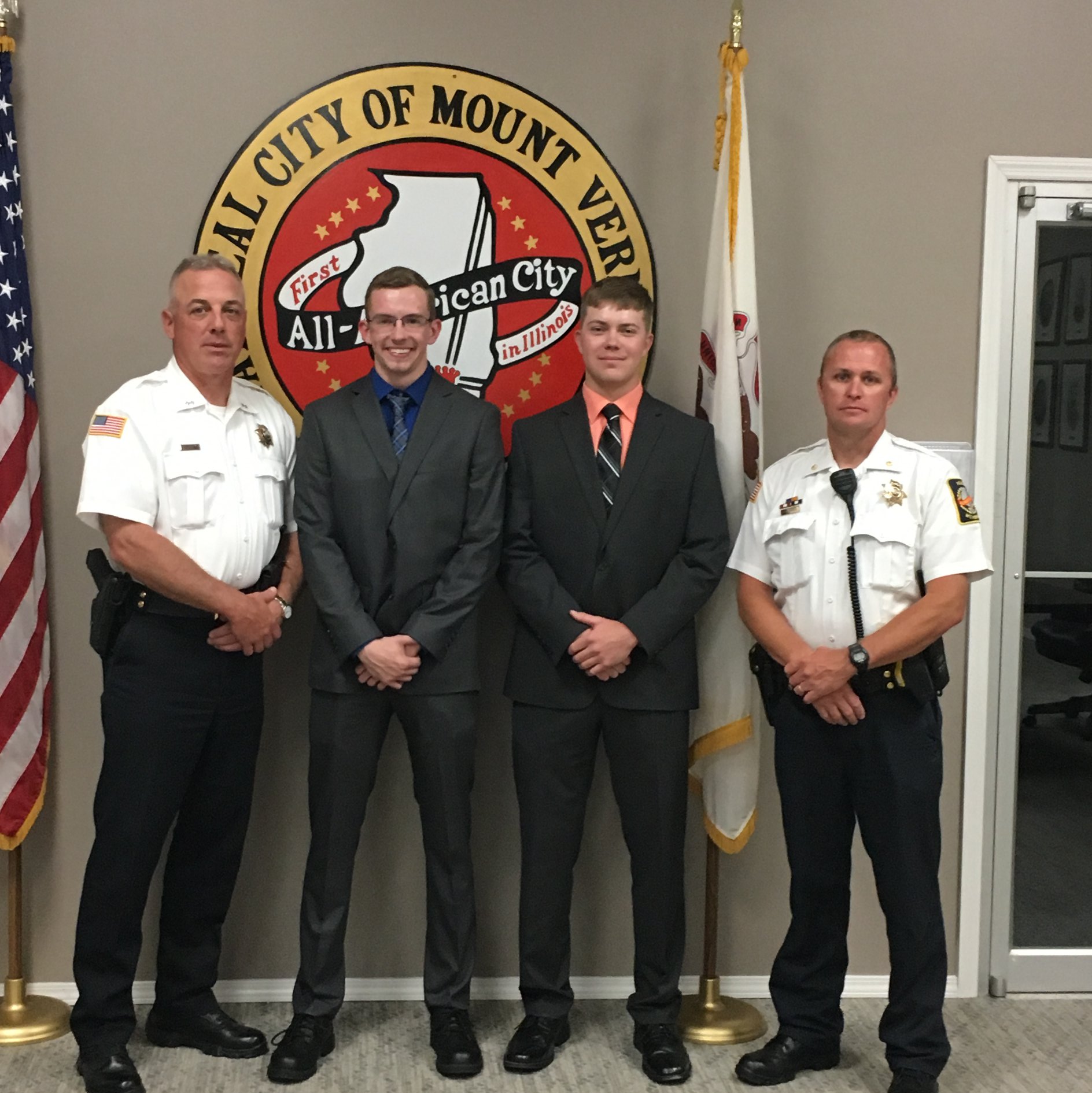 Mount Vernon Police Department - Two new officers for the Mt Vernon ...