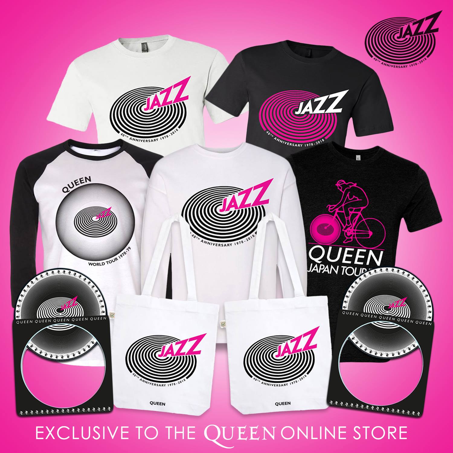 To celebrate the 40th anniversary of the 'Jazz' album we have some