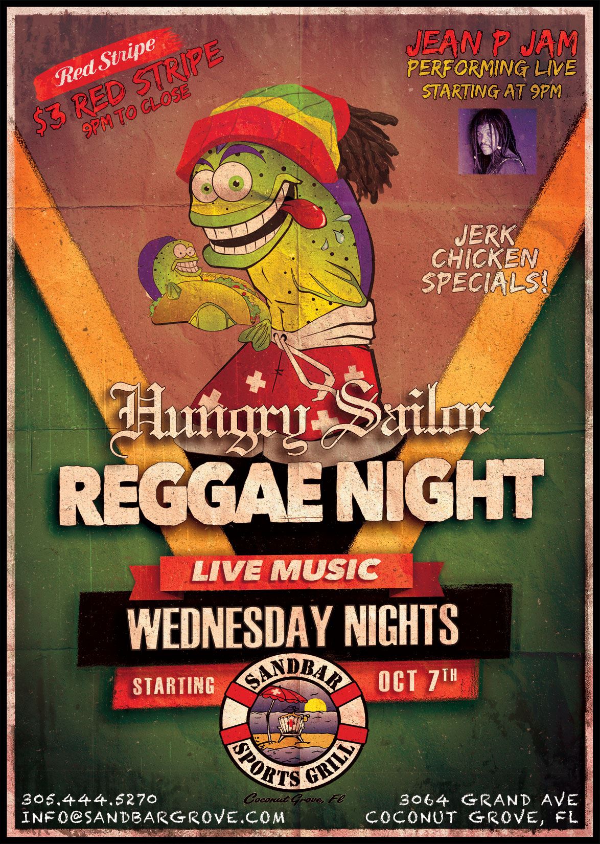The Grove (Miami) has Deep Roots Reggae on a Wed with the one & only ...
