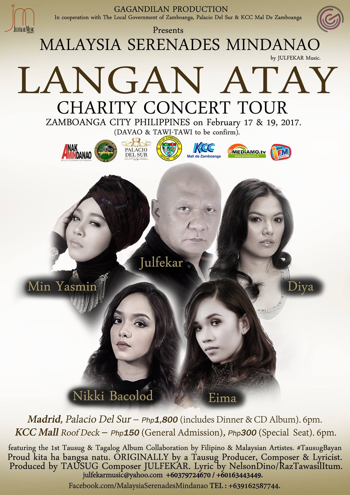Julfekar - SUPPORT Our 1st TAUSUG INTERNATIONAL CONCERT. LANGAN ATAY ...