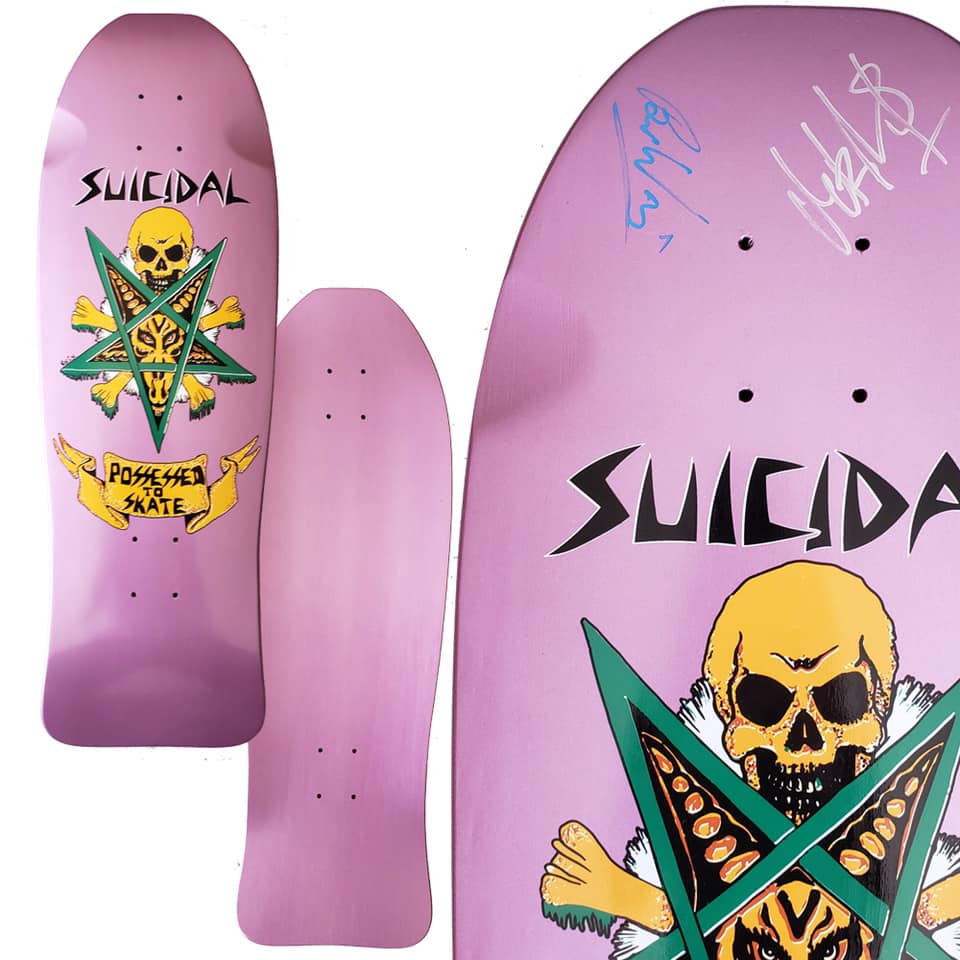 This Friday: LIMITED EDITION SIGNED SUICIDAL SKATES PTS POSSESSED