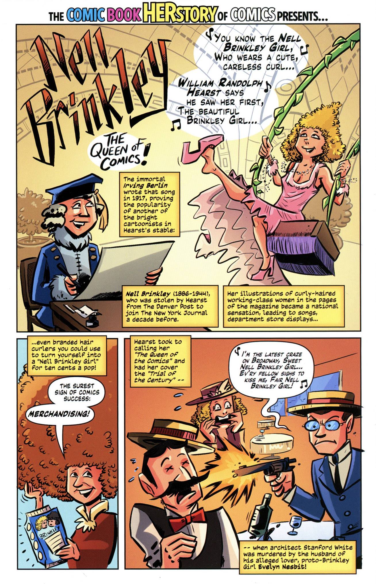 excerpts from The Comic Book History of... - Evil Twin Comics