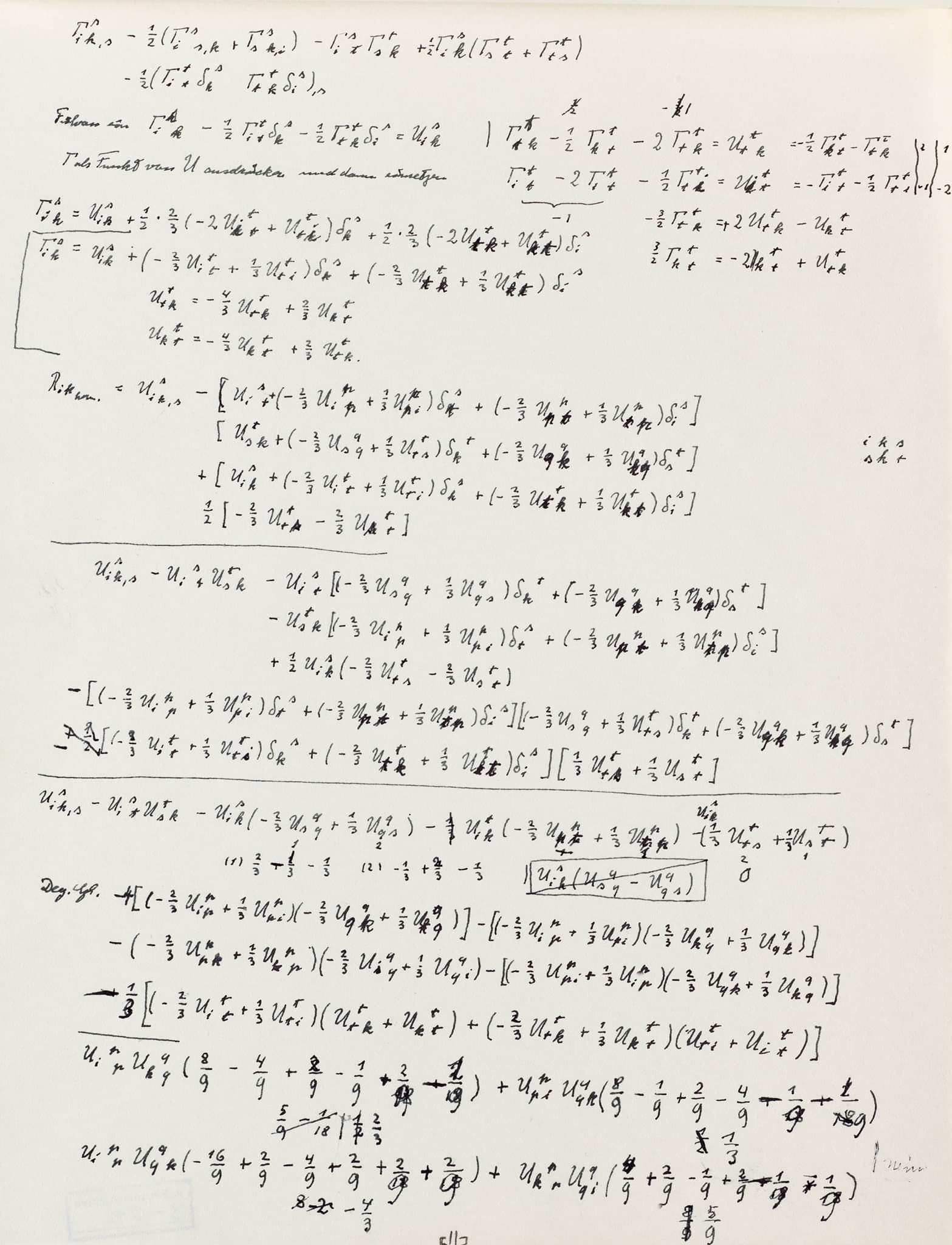 Prime Maths - Throwback Thursday: A page of Einstein's...