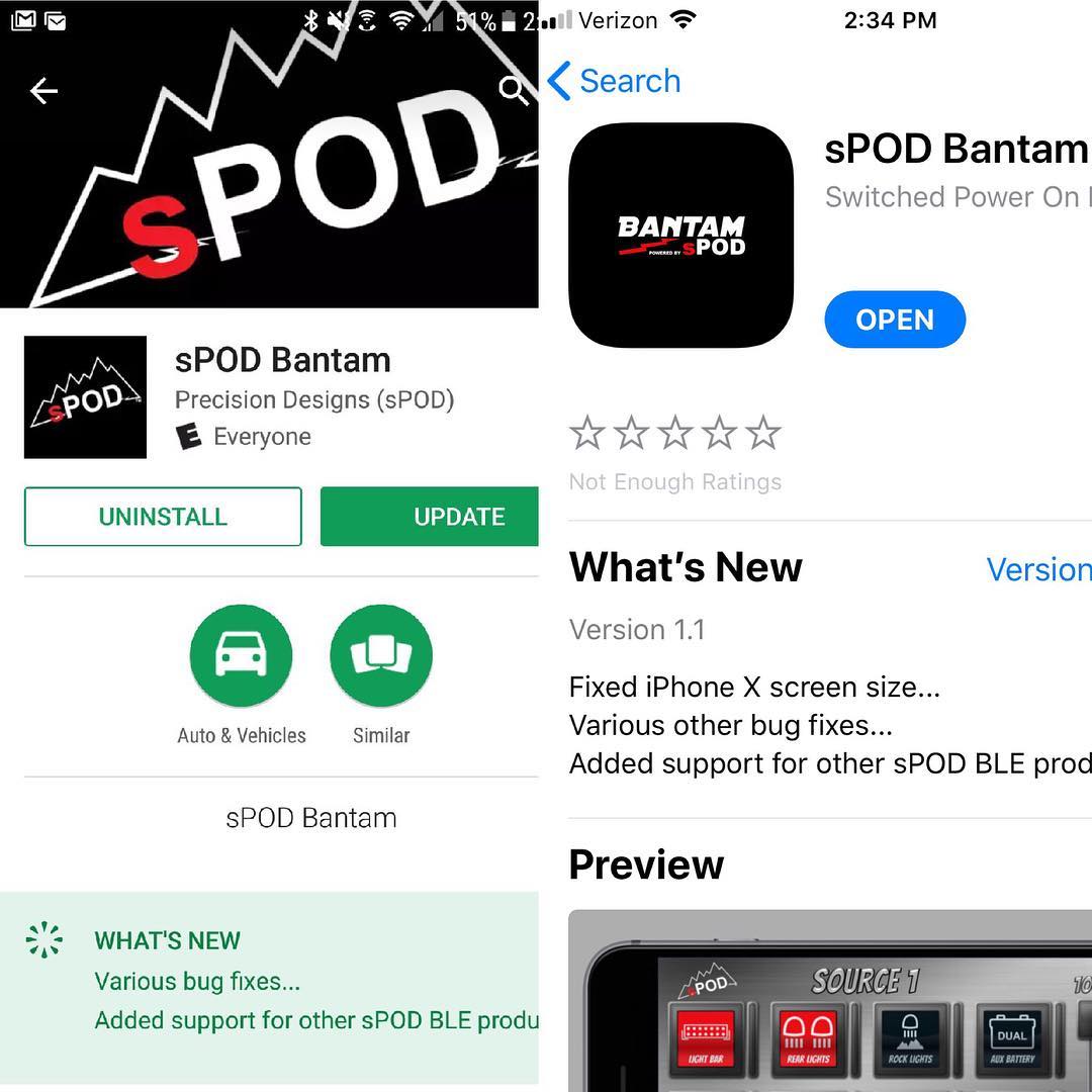 sPOD - *Attention* Bluetooth app users! Download the new Bantam app for ...