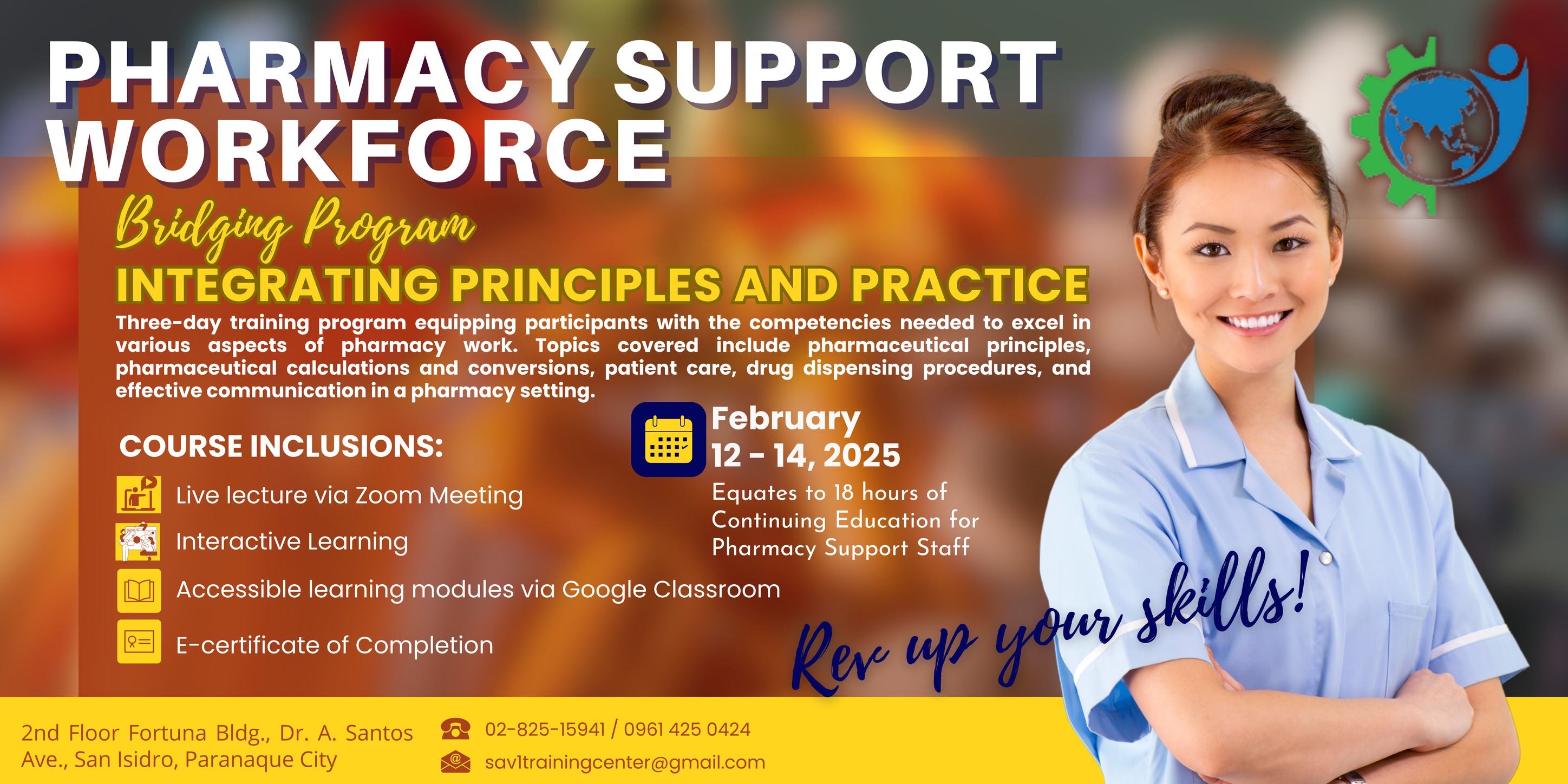 SAV1 Skills Training and Development Center | Parañaque