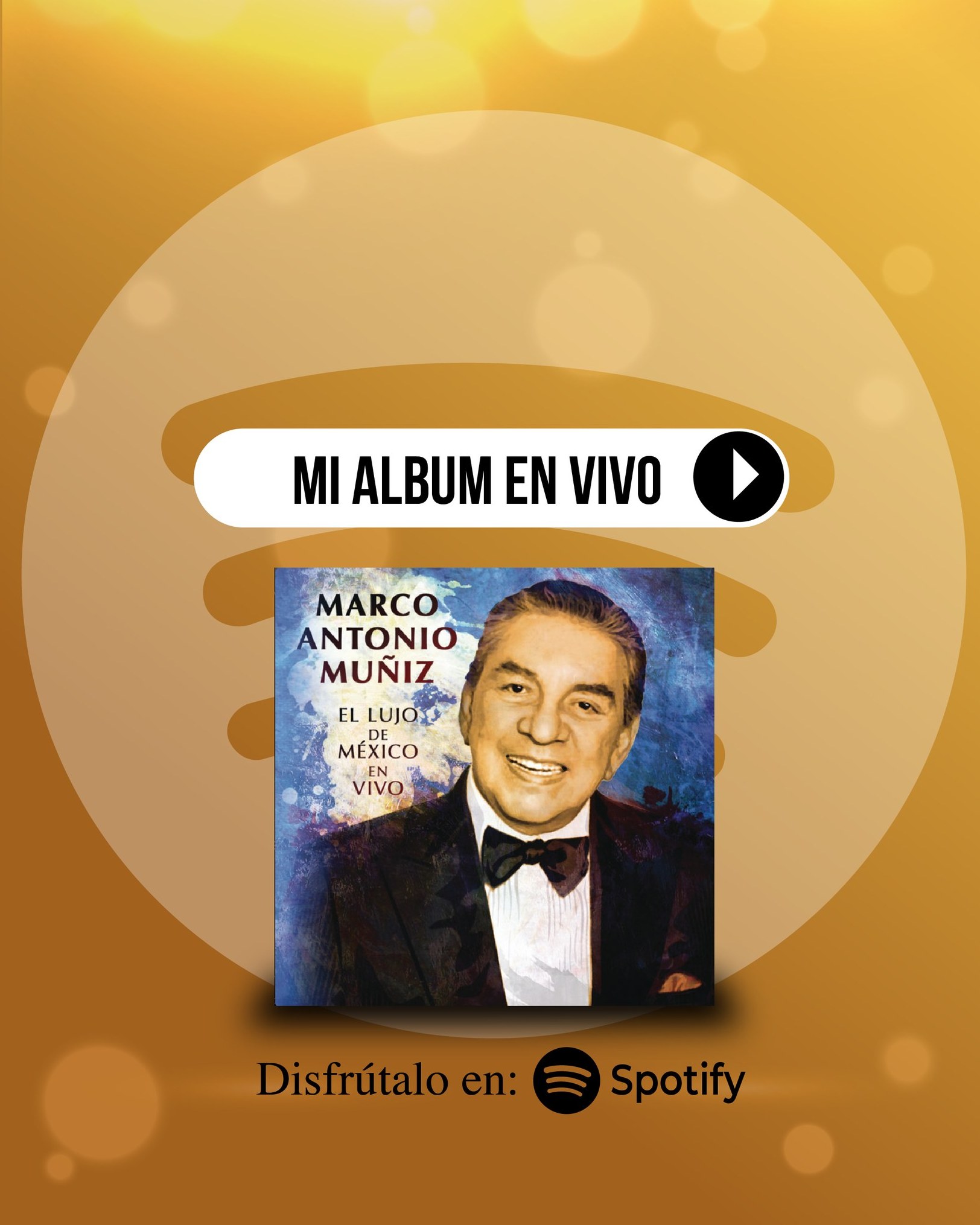 Marco - Revive la magia y el romanticismo en mi álbum en vivo ...