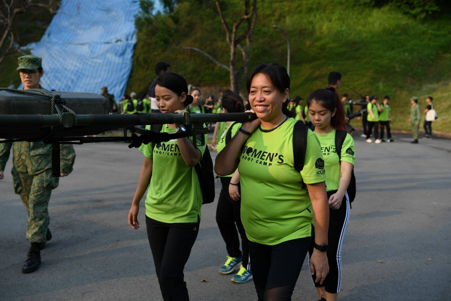 Ministry of Defence, Singapore (MINDEF) - Ms Pamela Yeo (second from ...