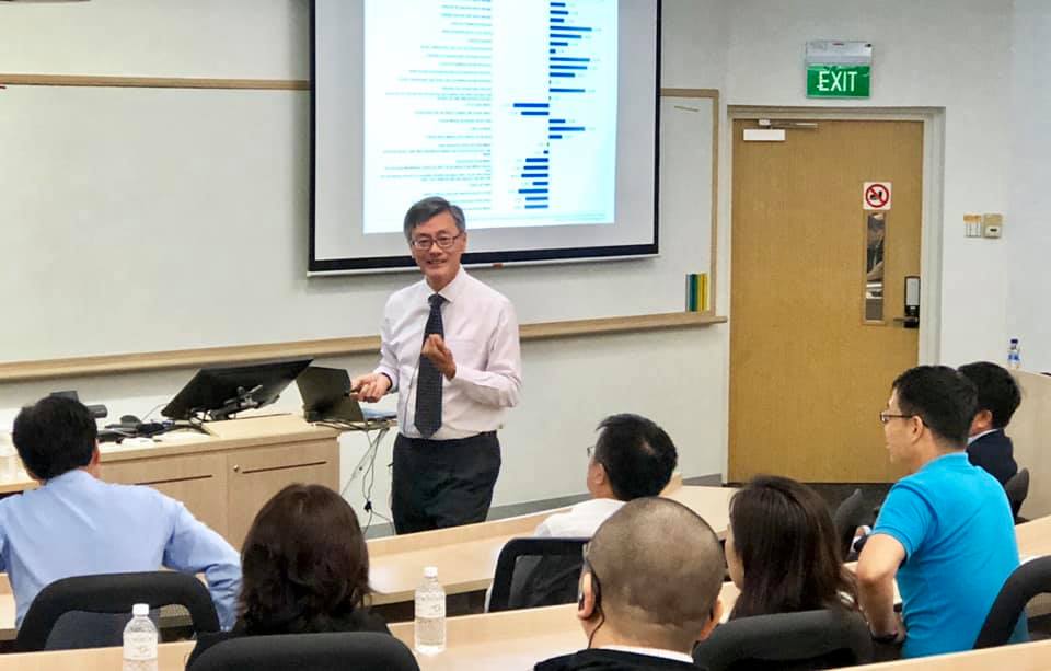 新加坡国立大学中文emba 新加坡国立大学校长陈永财教授今晚给中文emba27班同学们带来了一场精彩的讲座 学在 Facebook