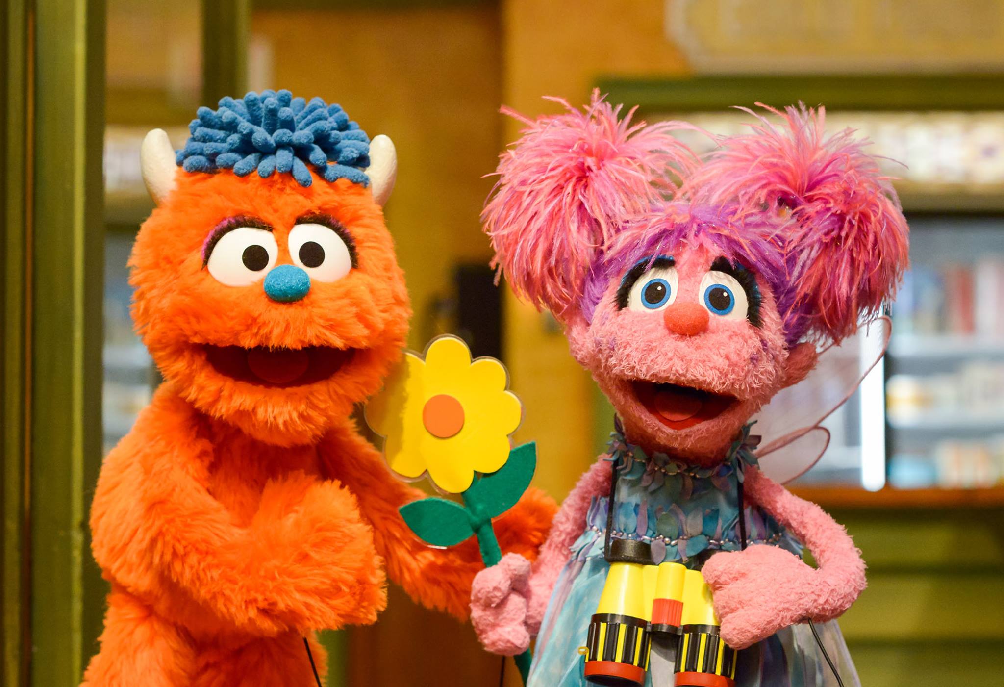 Sesame Street Characters Abby Cadabby