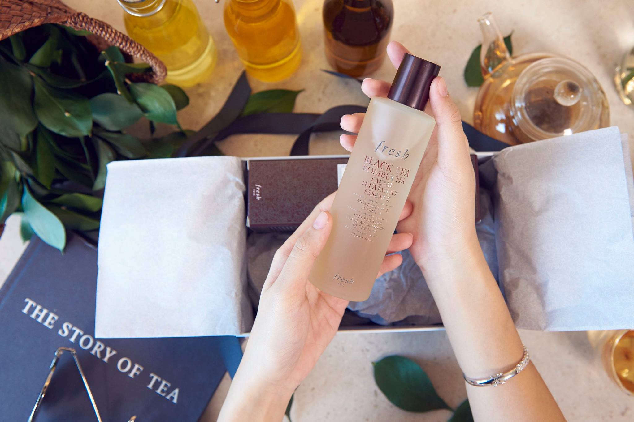 Our current skincare fave: Fresh Black Tea Kombucha Facial 