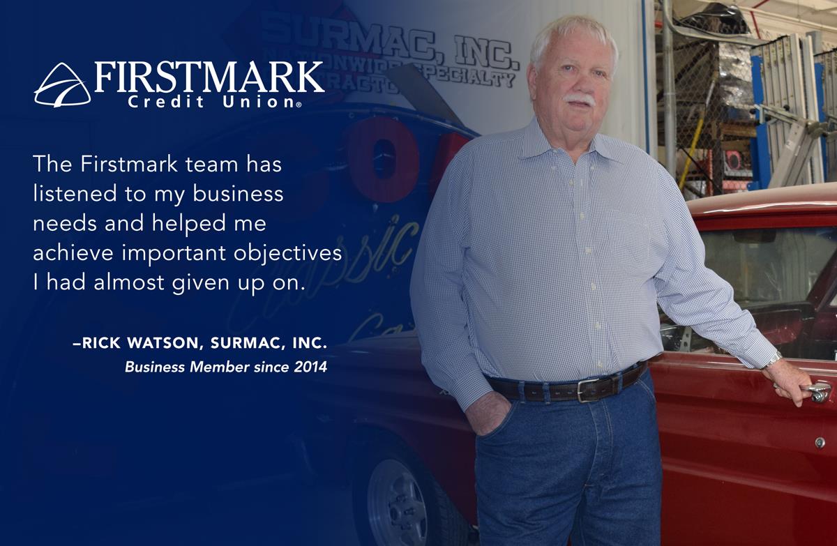 Firstmark Credit Union - Meet our business member Rick Watson of Surmac ...