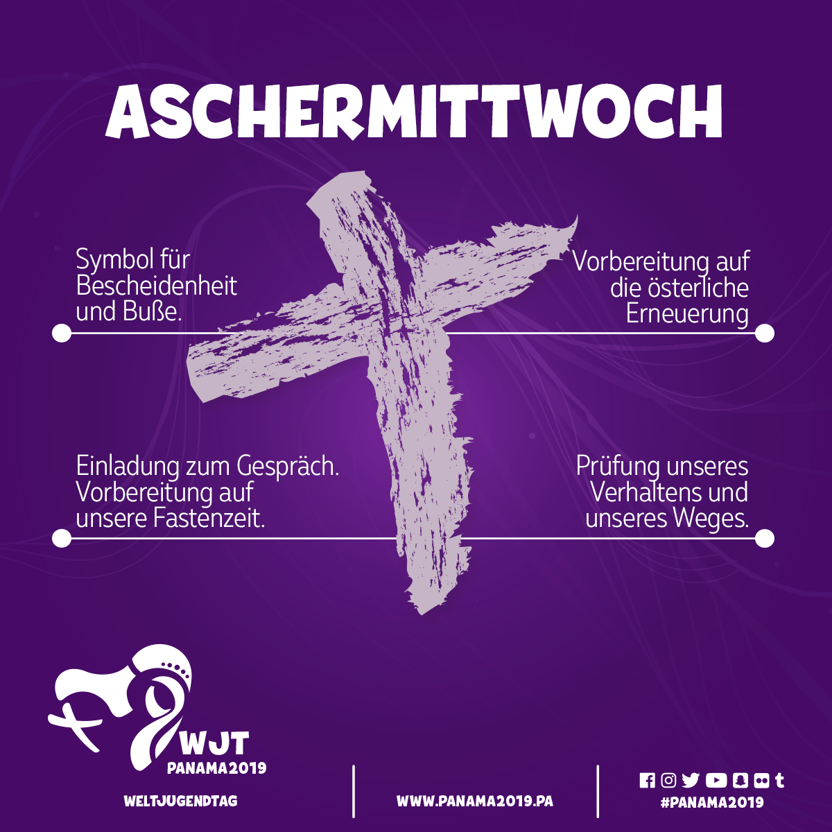 Weltjugendtag Heute Beginnt Die 4o Tagige Fastenzeit Facebook