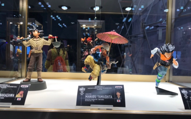 Toei Animation - The DBZ & One Piece Figure Display from...