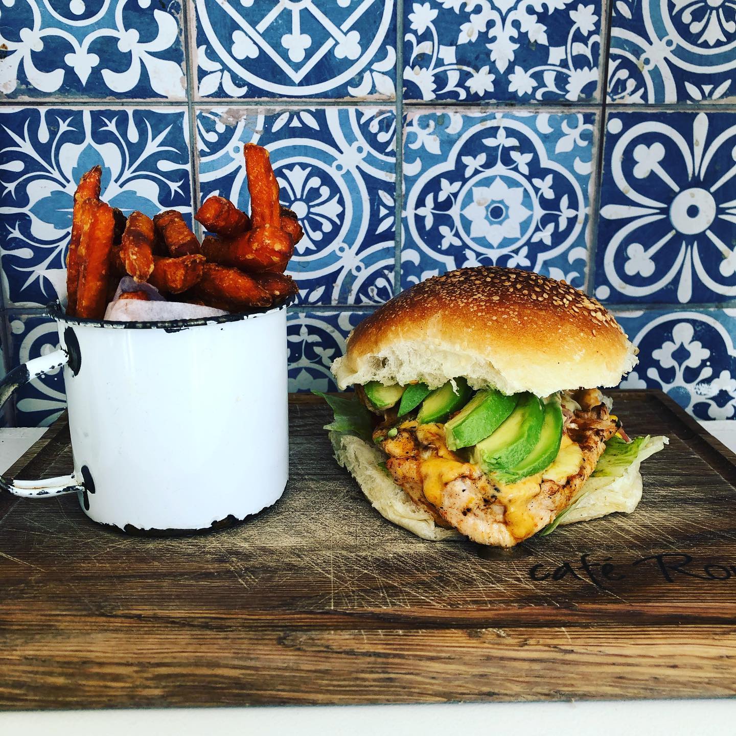 cafe Roux - Our current BEST seller on our Noordhoek menu...