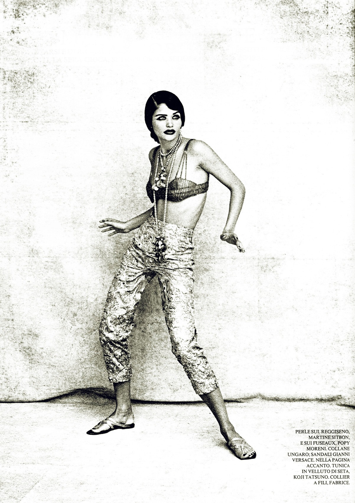 Inspiration - Helena Christensen by Mario Testino for the serie 