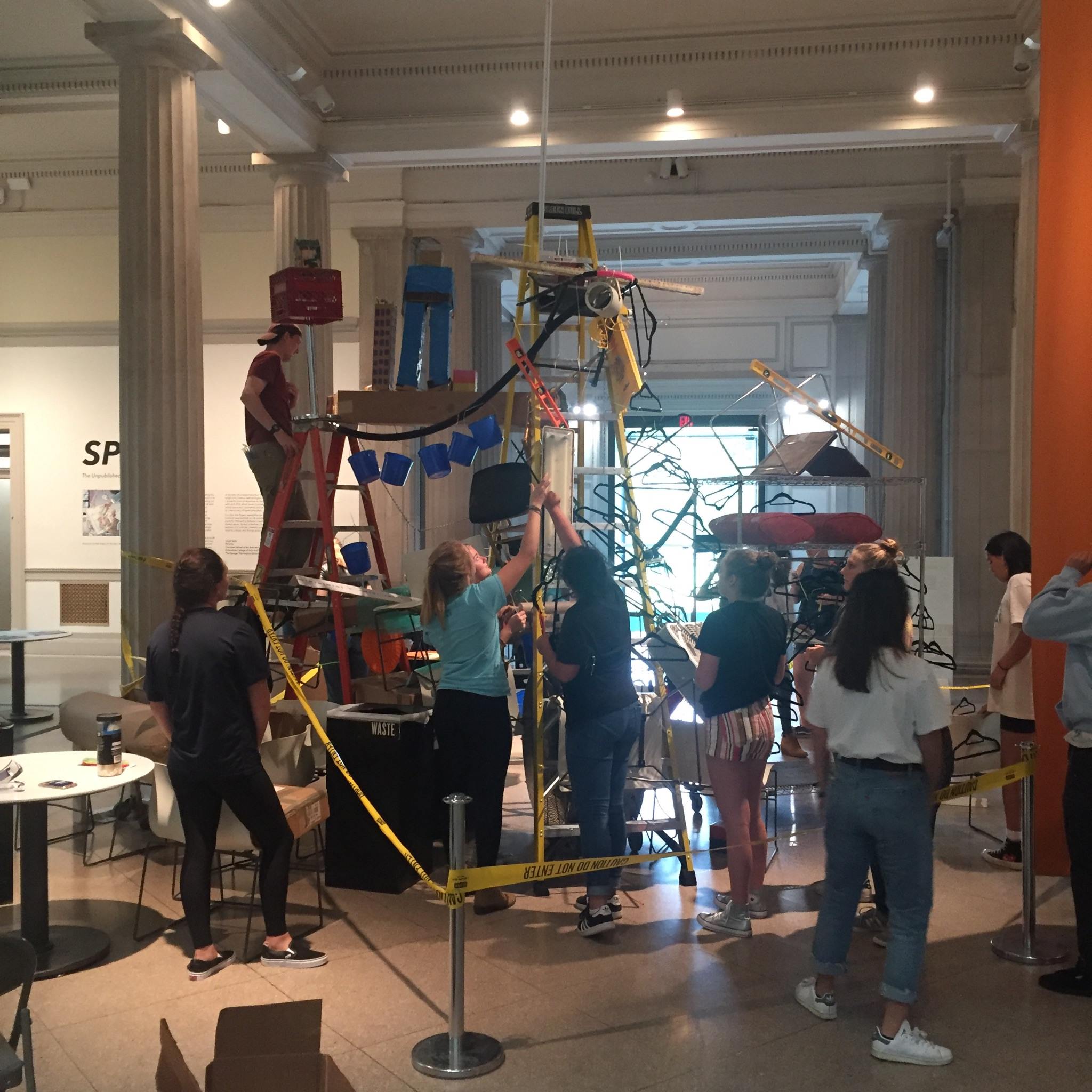 What's the largest possible sculpture you can make using only zip ties ...