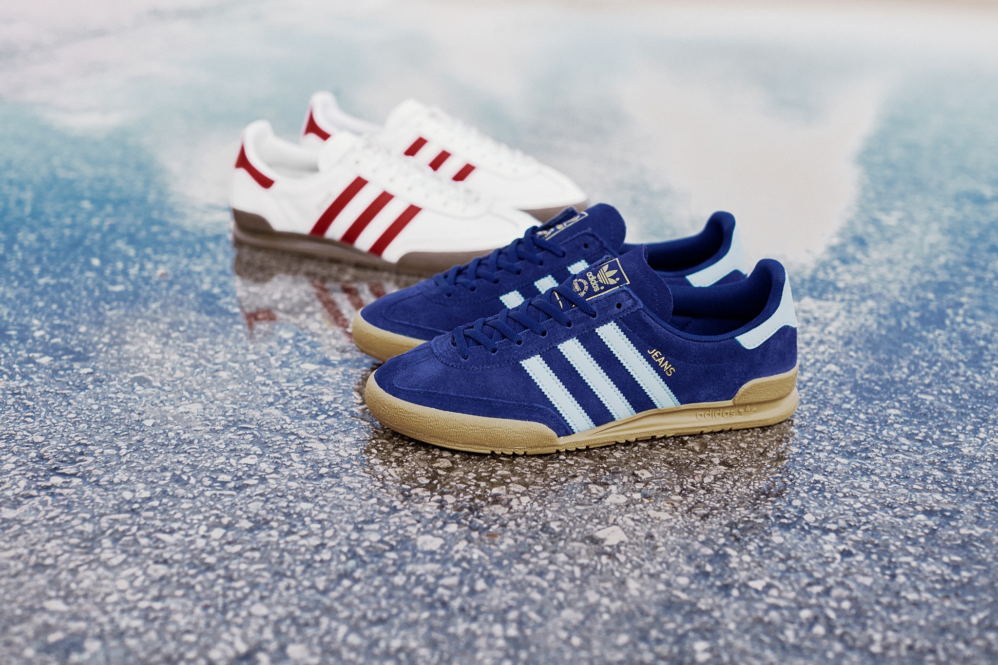 The adidas Originals Jeans pays homage to the 1979 training shoe