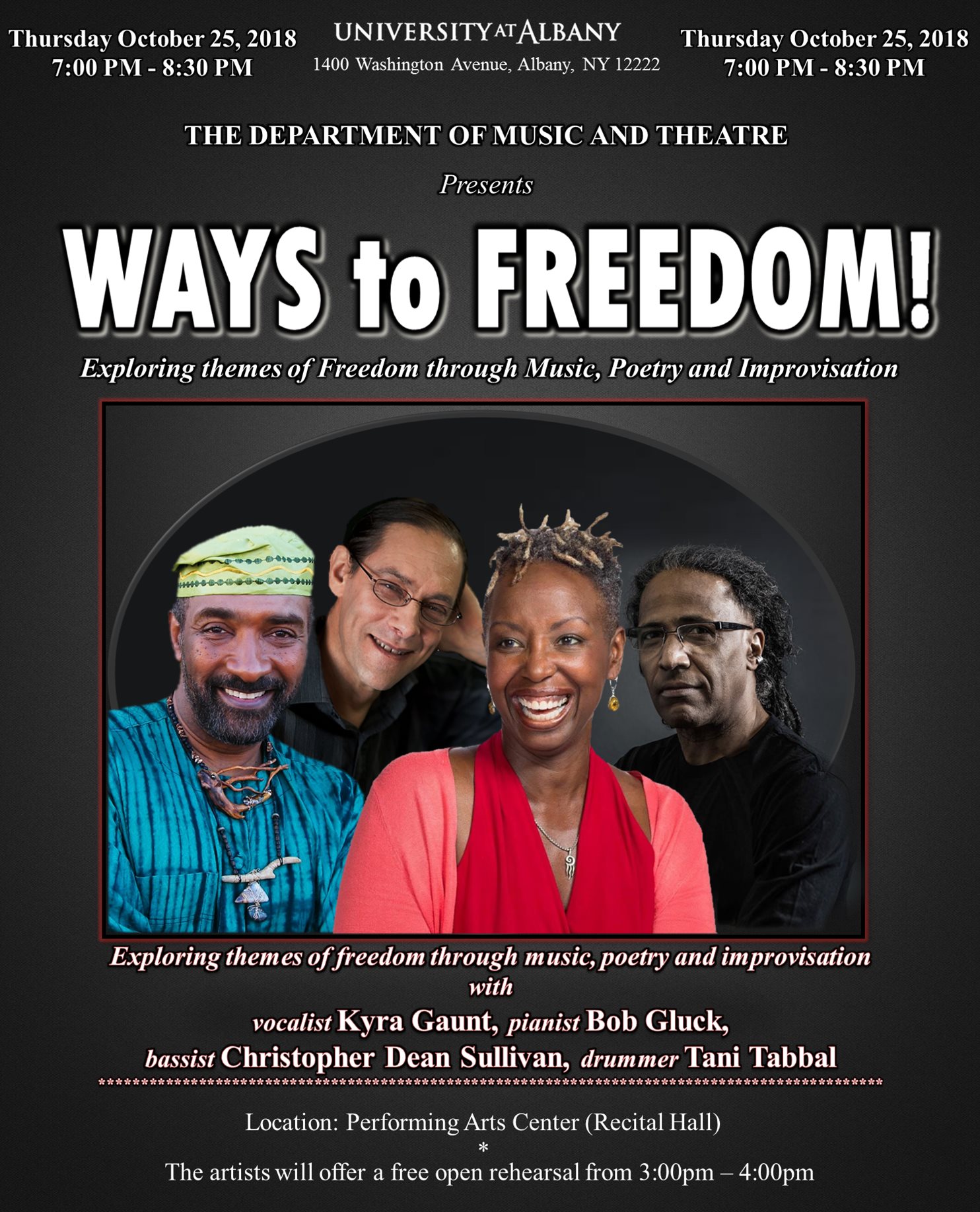 JUST ANNOUNCED! On November 22nd at Pioneer Works in Brooklyn NY