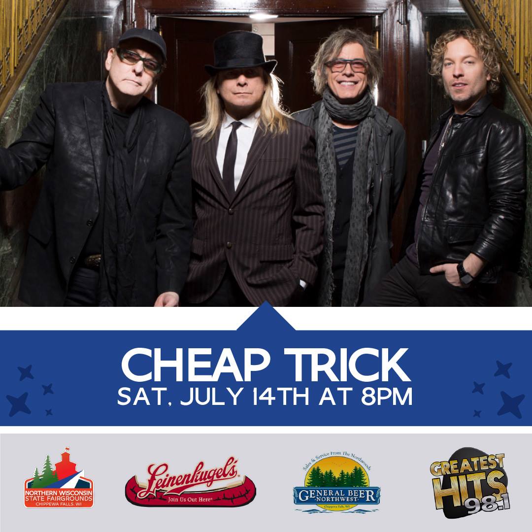 NEW SHOW ANNOUNCEMENT! 🔊 Cheap Trick is bringing the All Washed