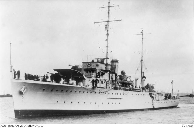 Australian - #OnThisDay in 1942 the sloop HMAS Yarra was escorting a ...
