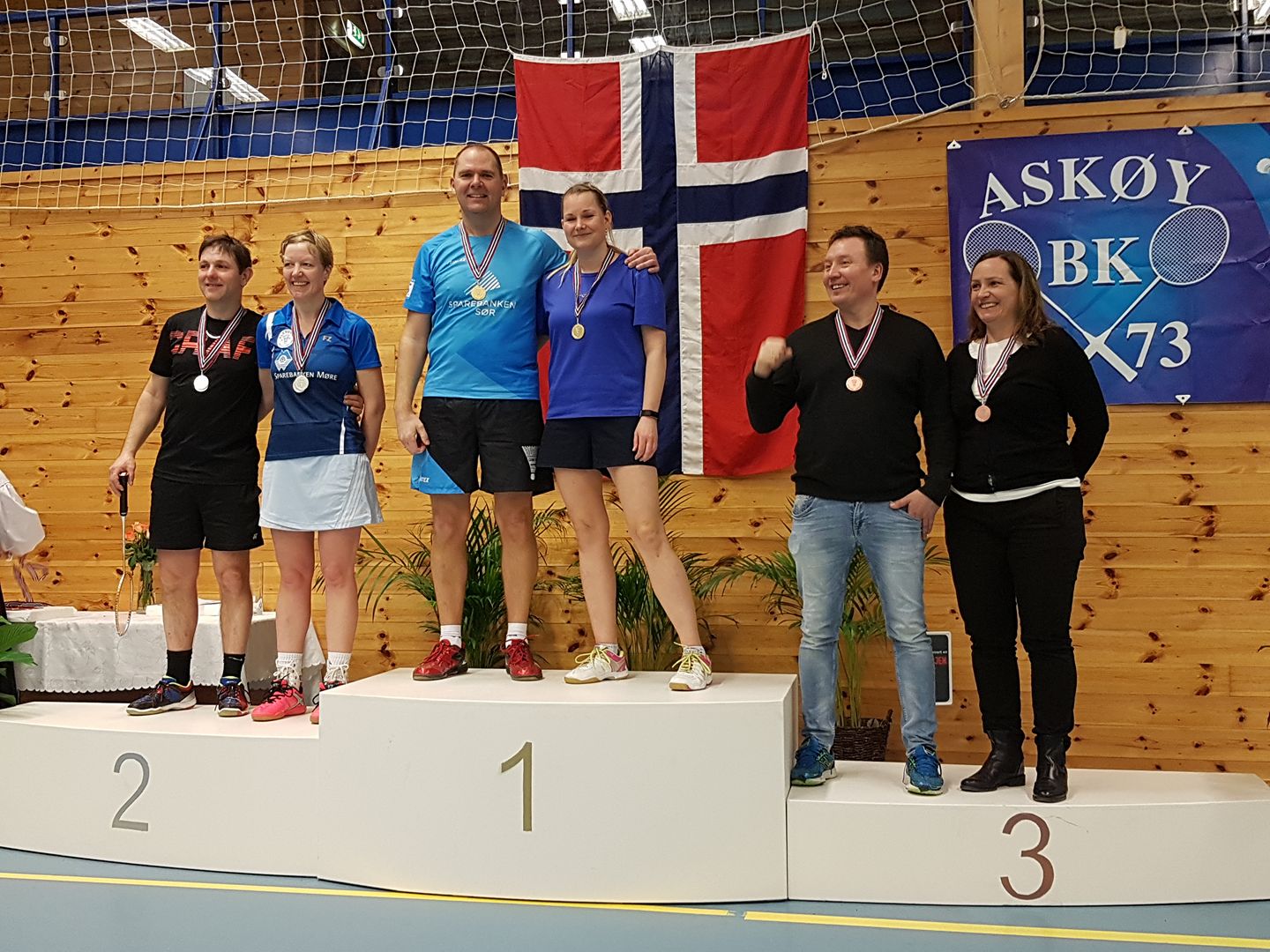 Grimstad Badmintonklubb | Veteran NM 2018. Gull til Jorunn og Jan Frode ...