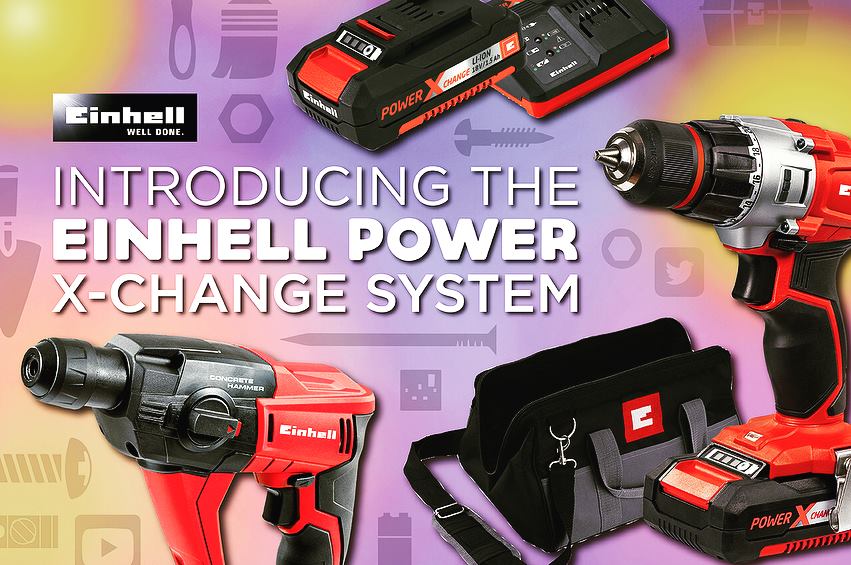 TOOLS DEPOT - Introducing Einhell Power X-Change System.
