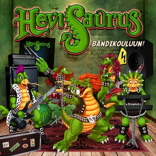 Hevisaurus - RÄYH!🔥🔥 Odotettu Bändikouluun!-albumi julkaistaan ...