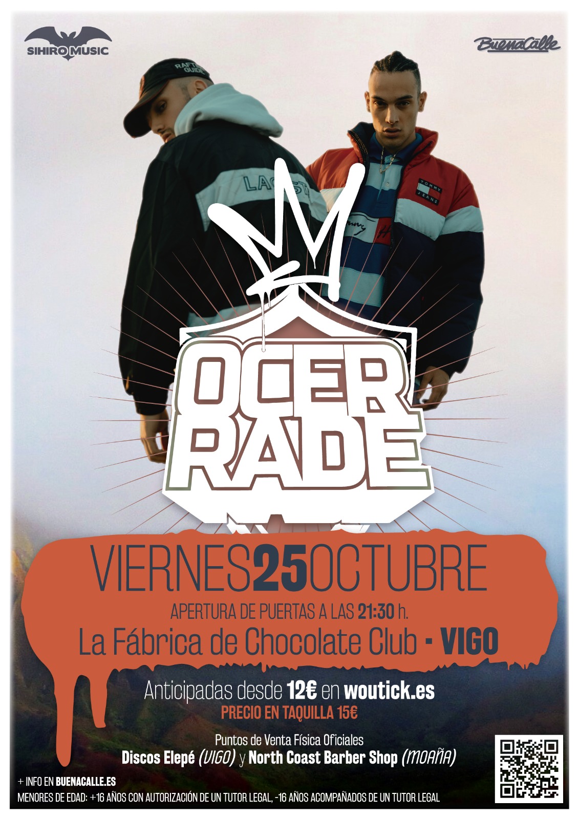 El viernes 25 Ocer y Rade... - La Fábrica de Chocolate Club