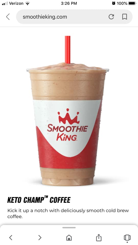 Smoothie King keto berry smoothie review for diabetes