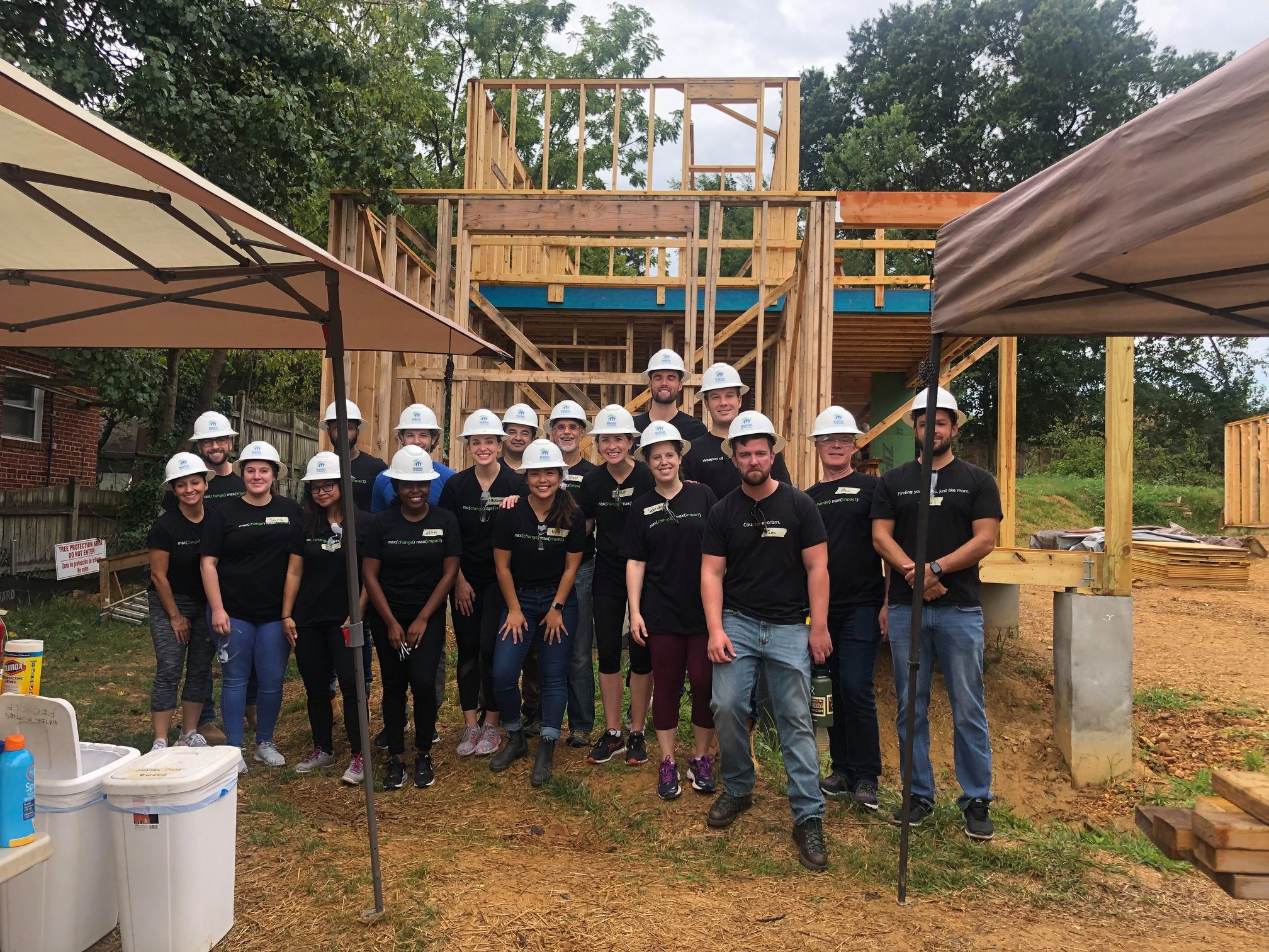 A huge thanks to the Splunk employees who joined us for a build day ...