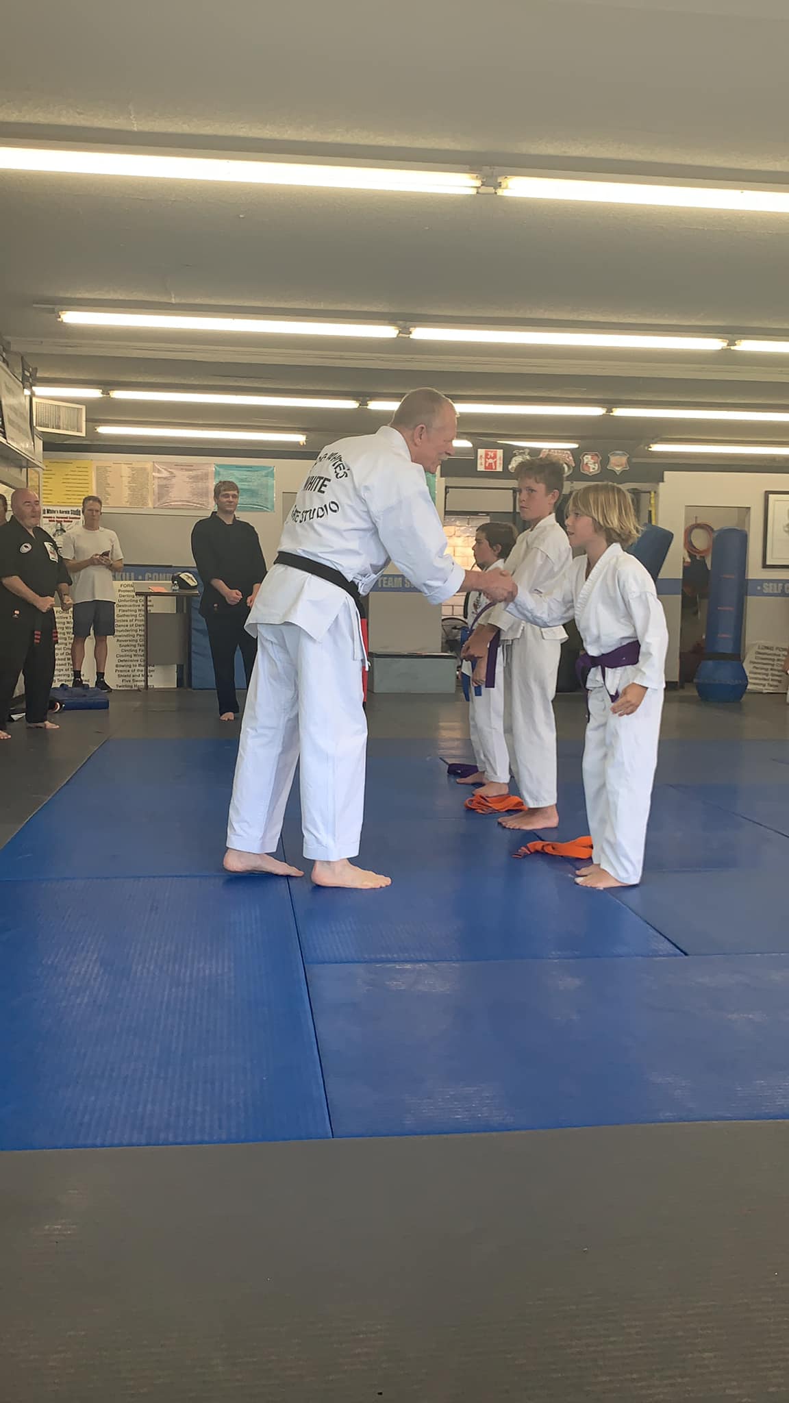 Congratulations Peyton, Avery... Bob White Karate Studio