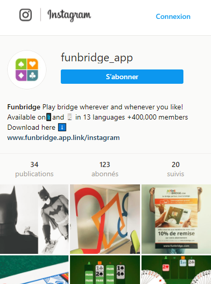 Funbridge.com - Funbridge est aussi sur Instagram ! Pour... | Facebook