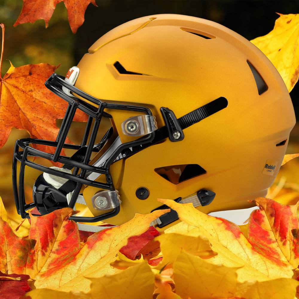 falling football helmet Chagrin Falls (OH) (2022) High School Mini Great for Fans and Collectors. Great Falls Bison HS (MT)