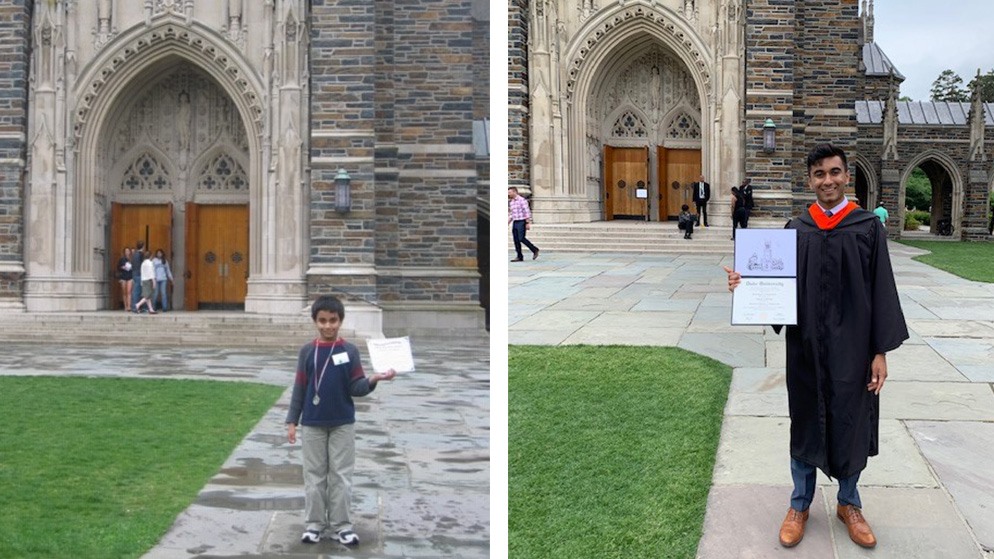 Duke University - Then & Now Recent graduate Advait Reddy... | Facebook