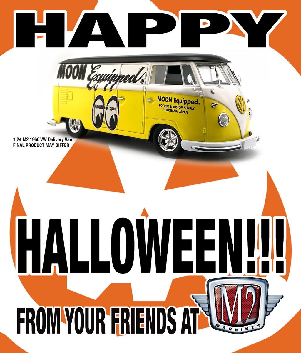 M2 - M2 would like to wish you all a Happy Halloween!!! Shown here