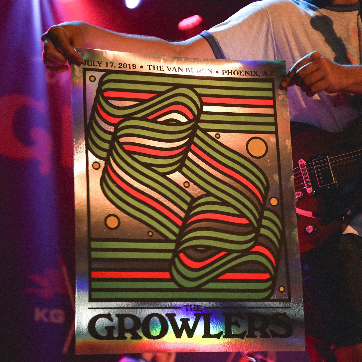 thevanburenphx 7pm doors 8pm @rinseandrepeat.btc 9pm The Growlers