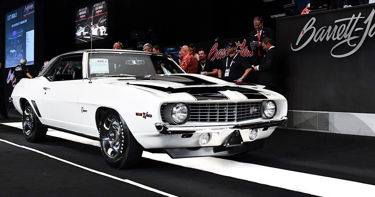 白くま This matching-numbers 1969 Camaro Z/28 X33, finished in its