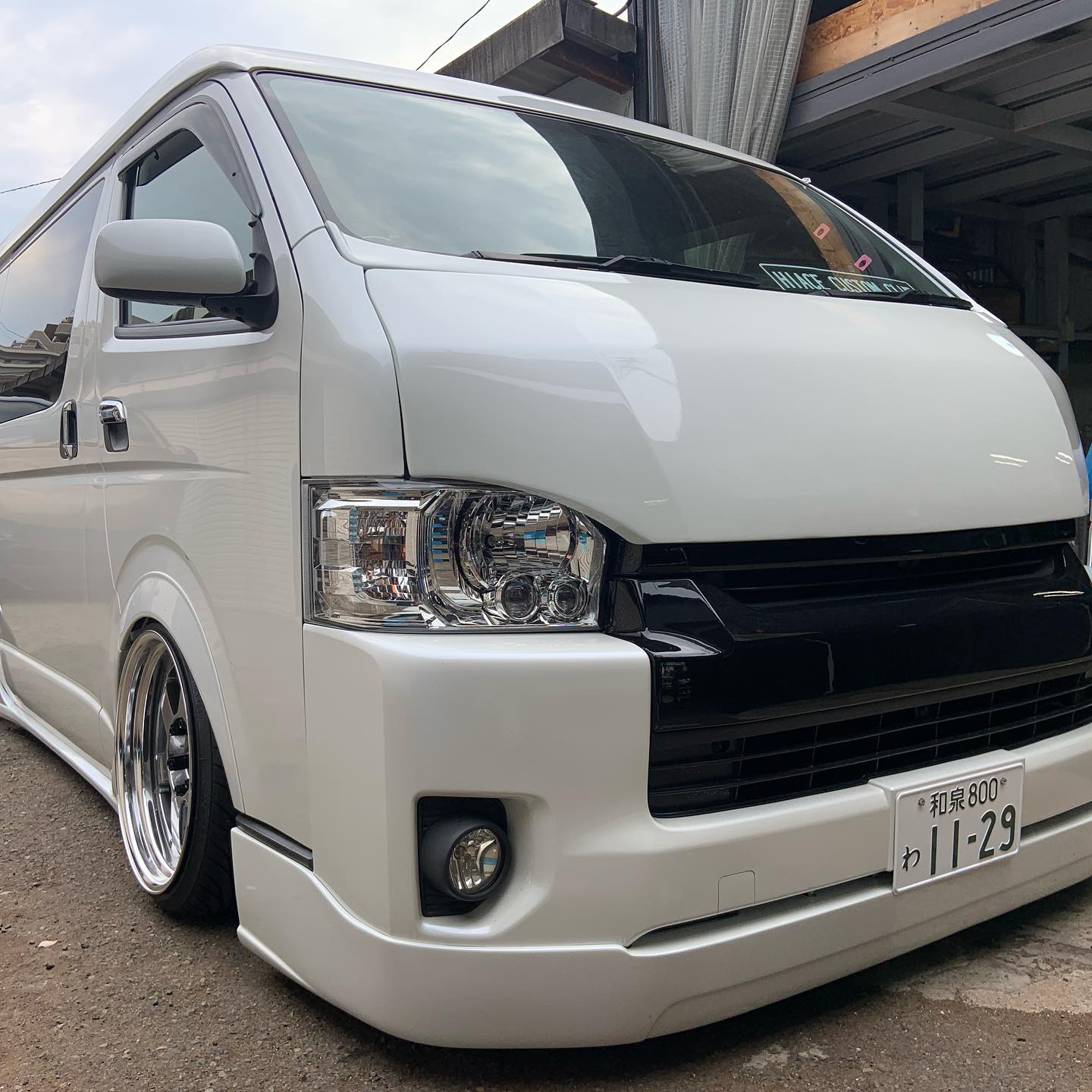 ハイエースカスタムクラブ ワイドフェイス セット ハイエースカスタム