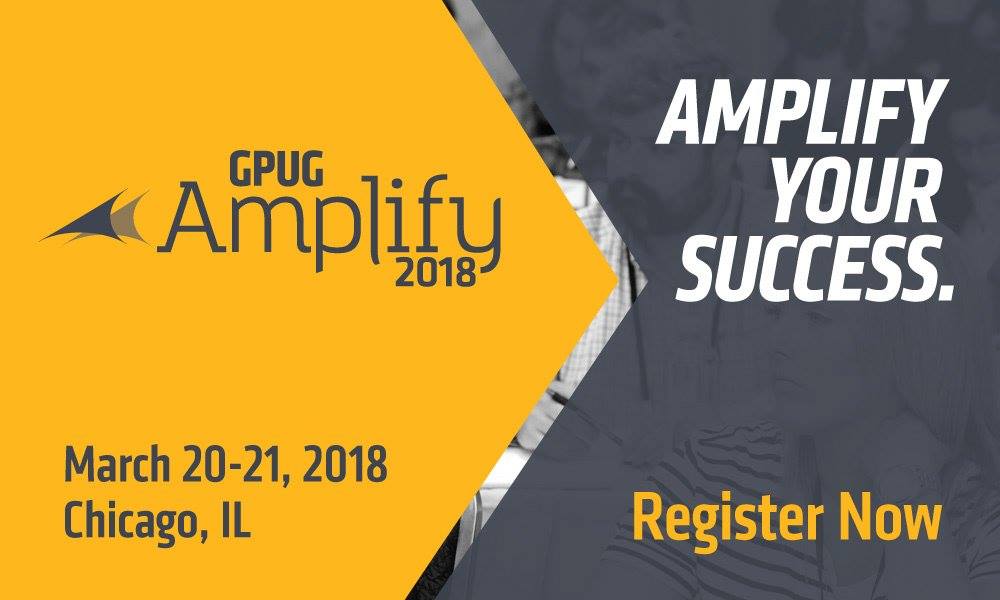 GPUG-Microsoft Dynamics GP User Group - Check out the GPUG Amplify ...